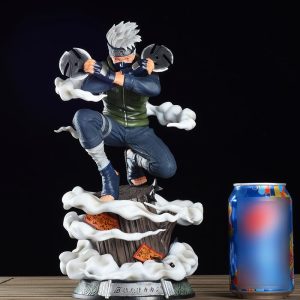 Naruto Hatake Kakashi Double Shuriken Collectible Figure