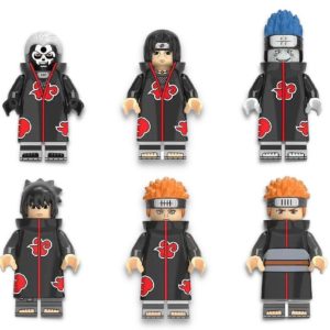 Discover Our Pack of 6 LEGO Naruto Figurines