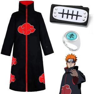 Pain (Nagato) Cosplay Costume - Akatsuki