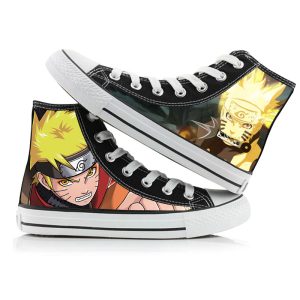 Naruto High Top Converse Shoes – Naruto Chakra Kyubi