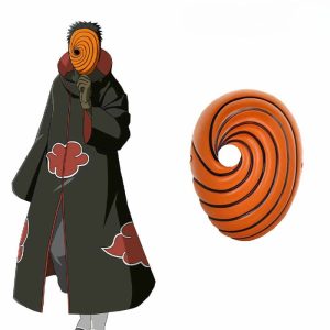 Obito Uchiha Cosplay Mask - Orange