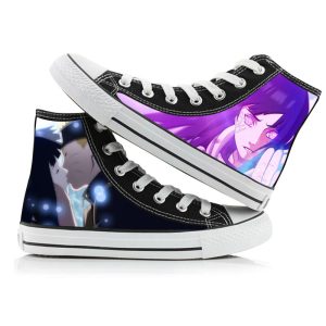 Naruto High Top Converse Shoes – Naruto and Hinata Edition