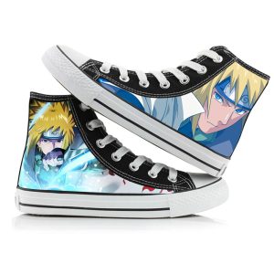 Naruto Converse Shoes Minato Namikaze