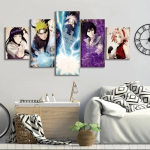 Wall Art Naruto Kakashi Sasuke Sakura