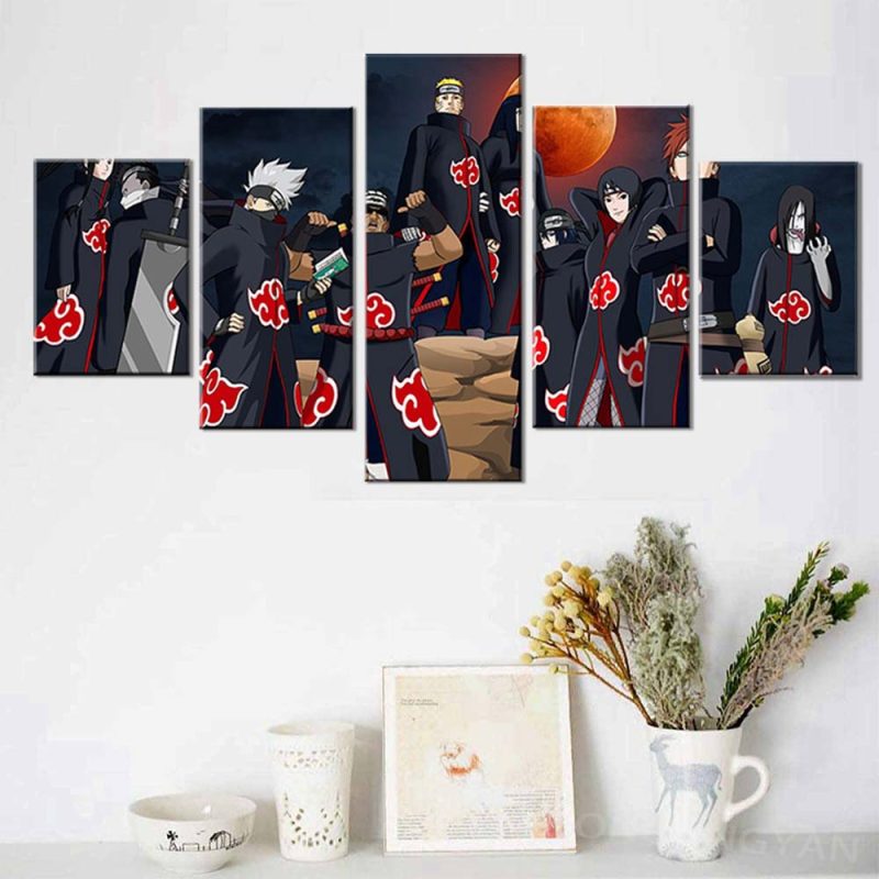 Naruto Wall Art Akatsuki