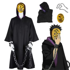 Obito Uchiha Cosplay Costume - Sharingan