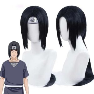 Itachi Uchiha Cosplay Wig - Black Hair