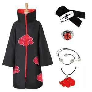 Itachi Uchiwa Cosplay Costume - Akatsuki