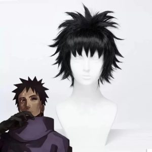 Obito Uchiha Cosplay Wig - Unleash Your Inner Sharingan!